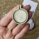 ميداليات خشب صغير - مدوره 2 (شي ان)