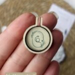 ميداليات خشب صغير - مدوره 1 (شي ان)