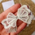 فيونكه دانتيل طبقتين / تركي