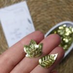 ترتر - ورق شجر دهبي كبير