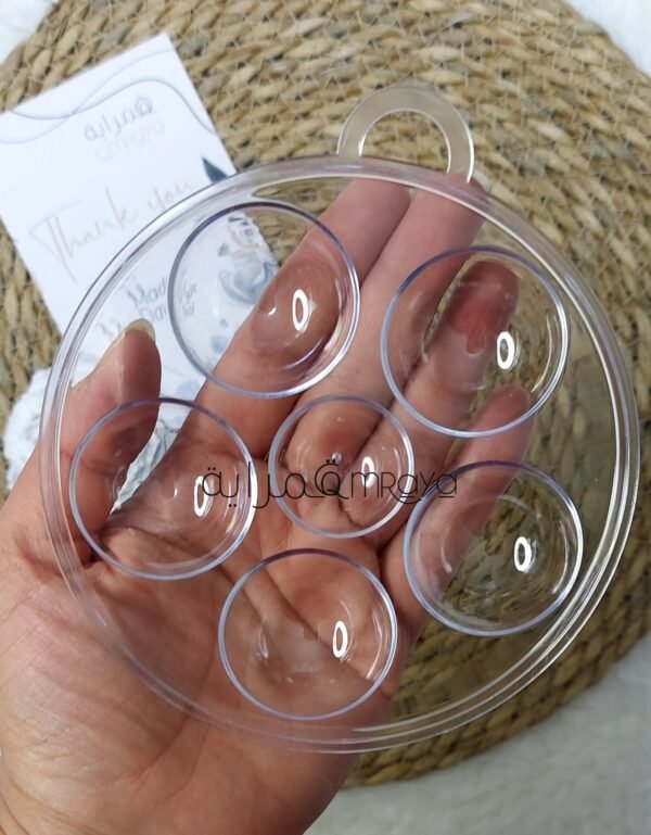 باليت دمج الالوان - 6 عيون