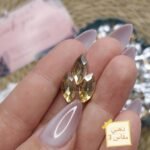فصوص ازاز - عين الحصان دهبي مقاس 3