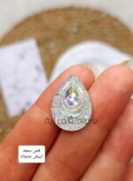 فص دمعه - ابيض جنجاه / كبير