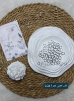 قلب فضي مفرغ CCB - الصورة 2
