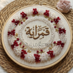 كريستال ماسه / ابيض شفاف مقاس 4 (عقد)