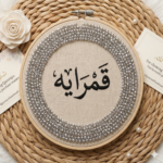 كريستال فضي لامع (درجتين) مقاس 4 (عقد)