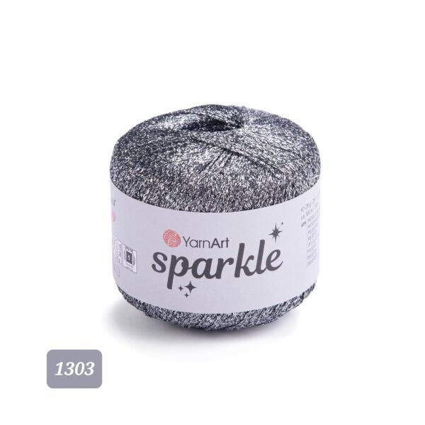 خيوط سباركل / sparkle - كود 1303 (بكره)