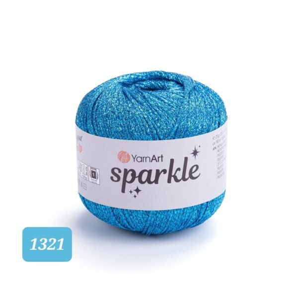 خيوط سباركل / sparkle - كود 1321(تقسيمه)