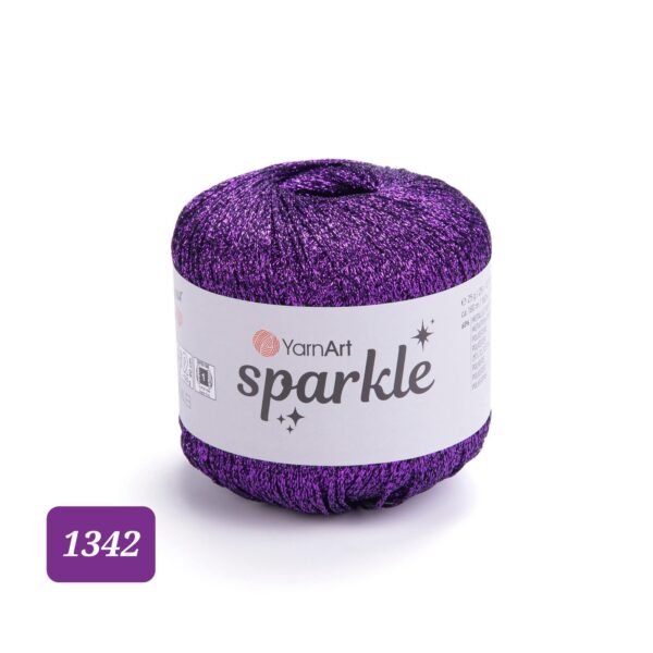 خيوط سباركل / sparkle - كود 1342 (بكره)