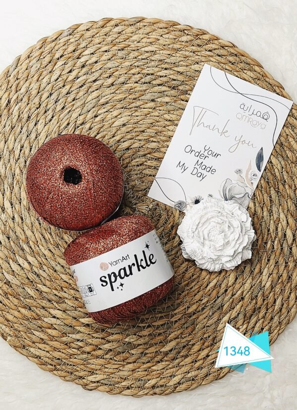 خيوط سباركل / sparkle - كود 1348 (بكره)