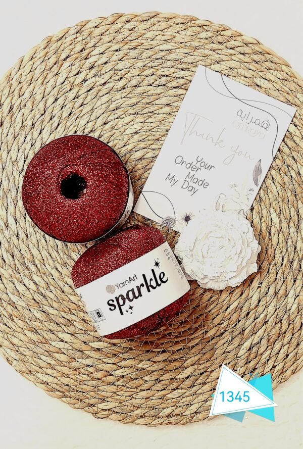 خيوط سباركل / sparkle - كود 1345 (بكره)