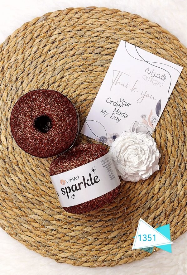 خيوط سباركل / sparkle - كود 1351 (بكره)