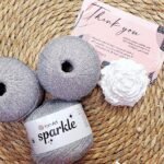 خيوط سباركل / sparkle - كود 1300 (بكره)