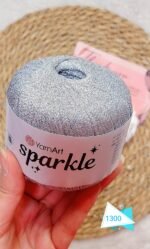 ⁦خيوط سباركل / sparkle - كود 1300 (بكره)⁩ - الصورة ⁦2⁩