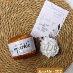 خيوط سباركل / sparkle نحاسي - كود 1312 (بكره)