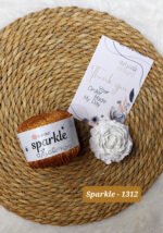 خيوط سباركل / sparkle نحاسي - كود 1312 (بكره)