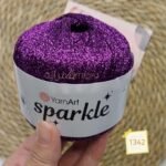 خيوط سباركل / sparkle - كود 1342 (تقسيمه)