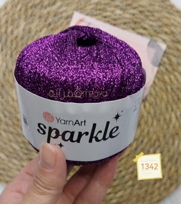 خيوط سباركل / sparkle - كود 1342 (بكره)