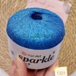 خيوط سباركل / sparkle - كود 1321(تقسيمه)