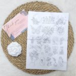 فازلين رسومات جاهزة - قابلة للذوبان (قطع) شيت 01