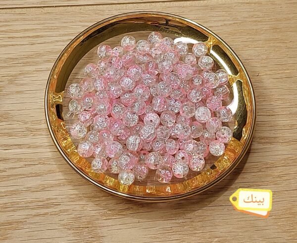 زينه - فتافيت / بينك*ابيض (مقاس 8)