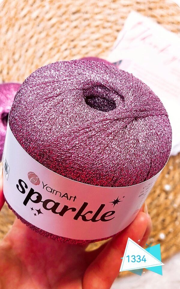 خيوط سباركل / sparkle - كود 1334 (تقسيمه)