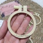 طاره بلاستيك - اوف وايت (6سم)