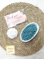 ⁦لولي - بلاستيك/ Aqua غامق - مقاس 8⁩ - الصورة ⁦2⁩