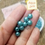 لولي - بلاستيك/ Aqua غامق - مقاس 8