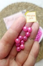 لولي - بلاستيك/ Hot Pink غامق - مقاس 8