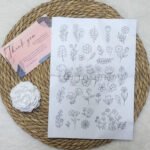 فازلين رسومات جاهزة - قابلة للذوبان (قطع) شيت 04