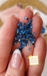 كريستال / ازرق ملكي نص حبه مقاس 3mm